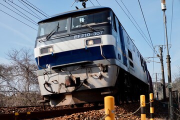 ＪＲ山陽本線を走る列車