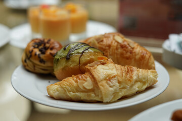 croissant and butter