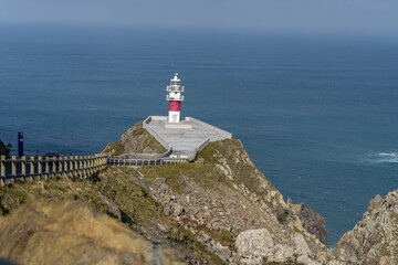 Fototapeta na wymiar Cliff landscape of Cabo Ortegal Spain