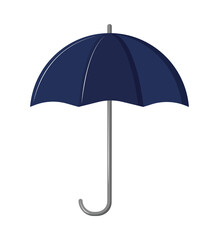 open umbrella flat icon