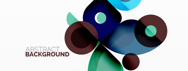 Colorful geometric pattern, minimal abstract background for wallpaper, banner, presentation