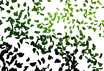 Light Pink vector backdrop with abstract shapes.