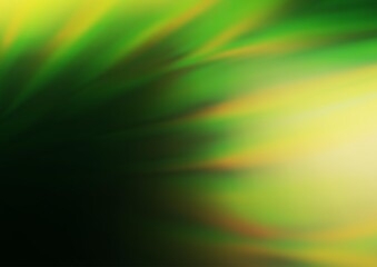 Dark Green, Yellow vector abstract blurred template. Colorful abstract illustration with gradient. The template for backgrounds of cell phones.