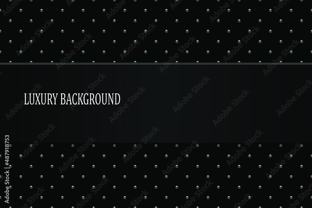 Wall mural black luxury background. vector illustration.