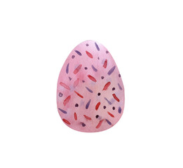 easter egg ,abstract pink color,, symbol, spring cover