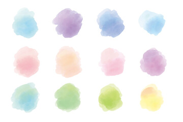 水彩のテクスチャ