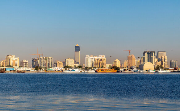 Dubai, UAE - 02.11.2022 -Jadaf area in the morning. City