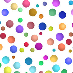 Multicolor background, colorful vector texture with circles. Splash effect banner. Dotted abstract illustration with blurred drops of rain. Pattern for web page, banner,poster, card