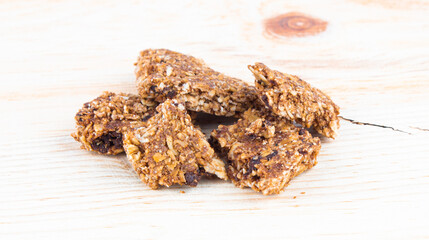 Healty crunchy oats protein bar with honey & Dryfruits