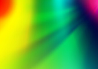 Light Multicolor, Rainbow vector abstract bokeh pattern.
