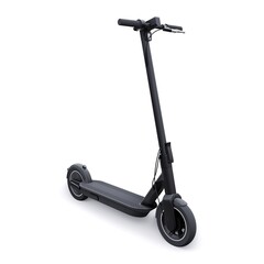 electric folding scooter for leisure and city trips 3D illustration