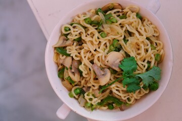Indian famous maggi noodles