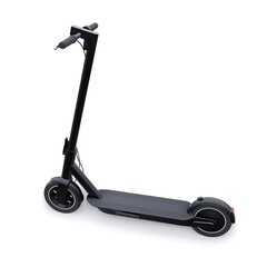 electric folding scooter for leisure and city trips 3D illustration