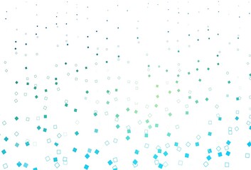 Light Blue, Yellow vector cover with polygonal style.