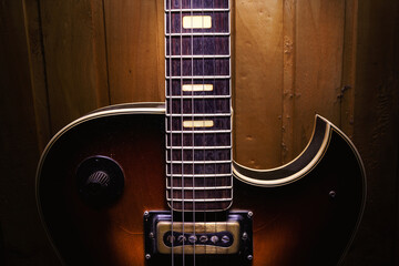 Beautiful Old Electric Guitar