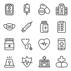 Pack of Medical Icons

