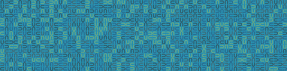 Abstract Geometric Pattern generative computational art illustration