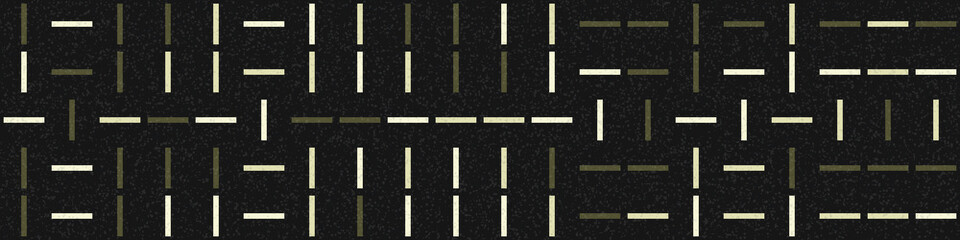 Abstract Geometric Pattern generative computational art illustration