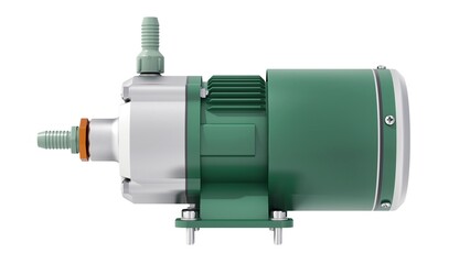 Water Pump. 3d render illustrration