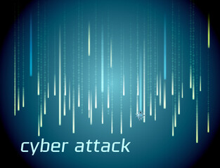 cyber attack with computer virus