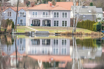 Fototapeta na wymiar Werder Havel an der Föhse