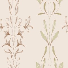 Seamless pattern. Watercolor pattern. Drawn by hand. For printing on paper, wallpaper, textiles, fabrics, tiles. Texture for design