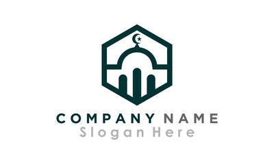 icon vector logo mosque