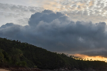 clouds in the sky