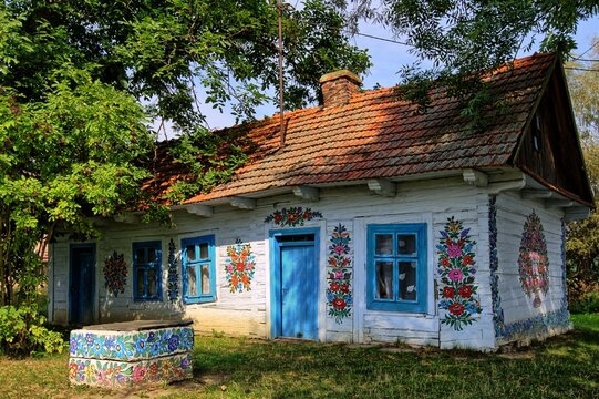 Zalipie, a "painted village"