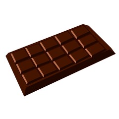 chocolate bar snack vector design