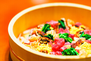 ちらし寿司　ひな祭り　節句　春　【 3月 の イメージ 】
