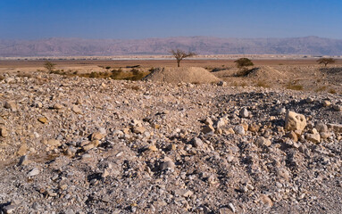 Arial view on the dead Sea, Israel