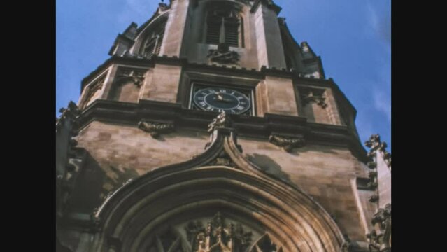 Oxford 1969, Christ Church tom tower oxford