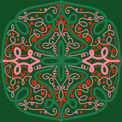 ceramic tile in patchwork style vector pattern ethnic backgrounds