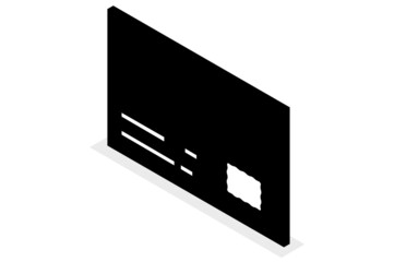 Social Mail Isolated Vector Illustration which can be easily Download