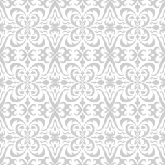 Vintage seamless pattern. Doodle hand drawn art. Vector stock illustration. EPS 10