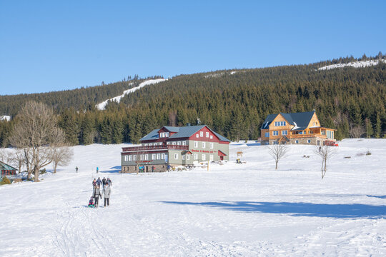 Mountain ski resort in the Czech Republic - Mal&aacute; &Uacute;pa 