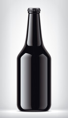 Black Bottle on background.  