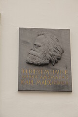 Allemagne, Trèves, Trier, maison de Karl Marx