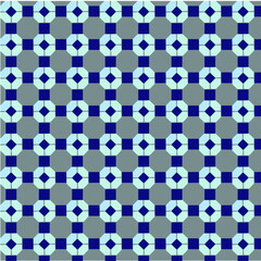 Fototapeta premium Seamless pattern mosaic, background oriental. Traditional antique ornament morocco North Africa. Ceramic mosaic with Moorish geometric pattern vector illustration template image texture