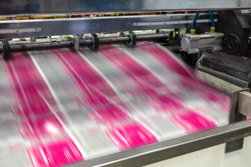 printing process in modern printing house