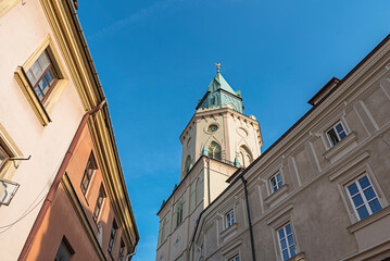 Fototapeta na wymiar Wieża Trynitarska Lublin