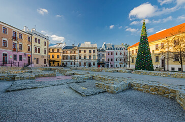 Plac po farze Lublin