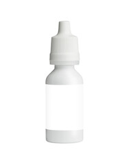 Plastic container eye drop