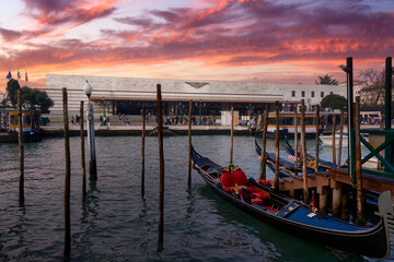 Venezia Santa Lucia  is the central station of Venice, northeast of Italy.