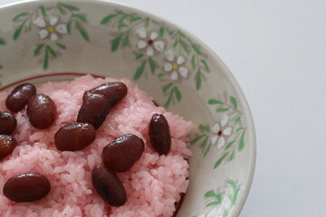 北海道の赤飯。甘納豆の赤飯③