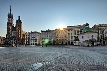 Obraz premium Cracow Market square