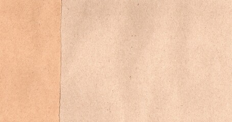 Kraft torn and creased Paper Texture for Background	