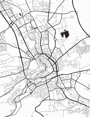 Erfurt City Map