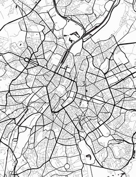 Brussels City Map